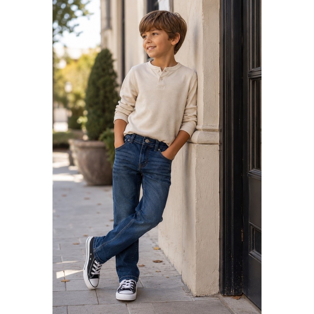 Levi's 511 Youth Slim Flex Stretch Jeans Boys Size 5 Reg Adjustable Waist NWT